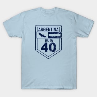 Argentina Ruta 40 (distressed) T-Shirt